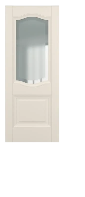 Межкомнатные двери Венеция ДО Baguette B2.2 Сатинато с рамкой