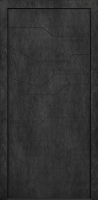 Входные двери Сталлер Comfort 3K ЮП-23 Верона графит - ЮП-28 Верона бьянко