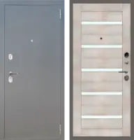 Входные двери M30 металл Букле графит - СБ-1 Лиственница беленая