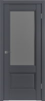 Межкомнатные двери EST2 ДО Dark cloud