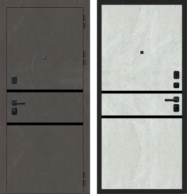 M108 вс. сн. Черная вс. вн. Черная Мрамор грей светлый