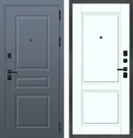 Входные двери M107 ФЛ-32 Velluto Oscure AG 710 - ФЛ-30 Velluto Bianco AG 700