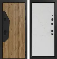 Входные двери Лимана 3К90 ЮР-33 Дуб санремо - H-67 ZB Белый