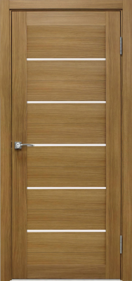 Межкомнатные двери 22S(р) Lacobel белый лак Орех карамель