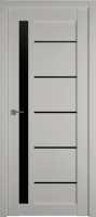 Межкомнатные двери E37 ДО black gloss Taupe