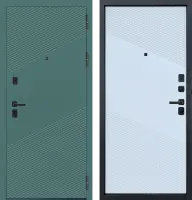 Входные двери M13 ФЛ-34 Velluto Avocado - ФЛ-34 Velluto Bianco AG 700