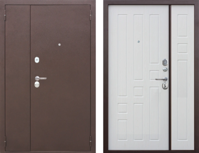 Гарда 7.5 (двупольная) Медный антик Белый ясень