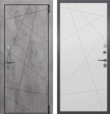 LF3 PP А-26 Бетон темный/А6-26 Бьянко