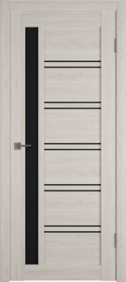 Межкомнатные двери Atum Pro Х38 Black Gloss black gloss Scansom Oak