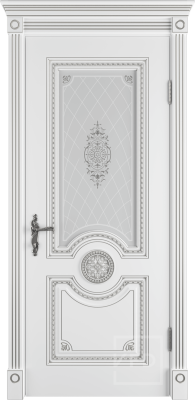 Межкомнатные двери Грета ДО 3D матовое с рисунком