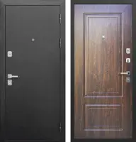 Входные двери Толстяк Букле Черный Букле черный Грецкий орех