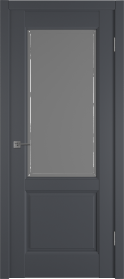 Межкомнатные двери Elegant 2 ДО Dark Crystal Cloud