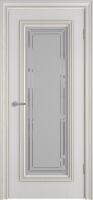 Межкомнатные двери Antique 1 Crystal Cloud Bianco Classic