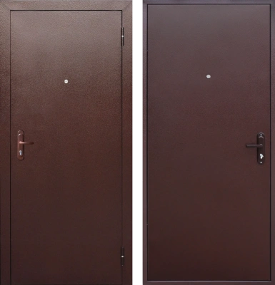 Входные двери Стройгост 5 РФ мет/мет Медный антик Медный антик