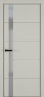 Межкомнатная дверь Groove ДО ART Lite REVERS серый мат.