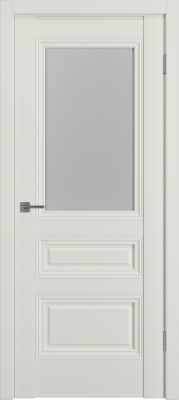 Межкомнатные двери EF3 ДО white cloud MidWhite