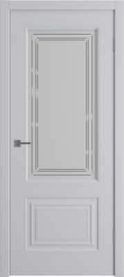 Межкомнатная дверь Беатрис 2 ДО мателюкс матовое с гравировкой