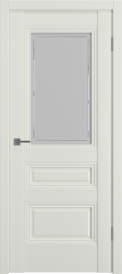 Межкомнатные двери EF3 ДО Crystal Cloud Line MidWhite