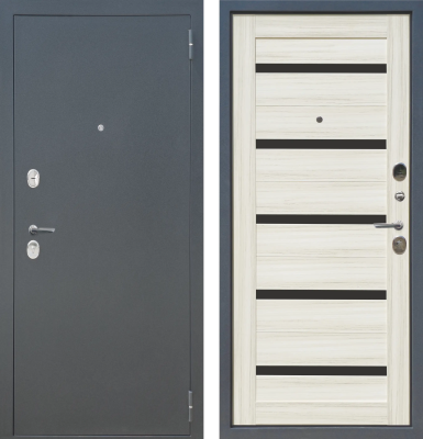 M4 Сандал белый вс. Черное стекло