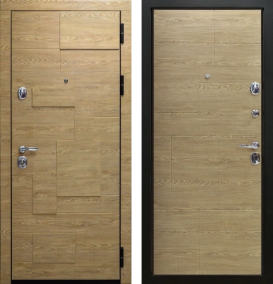 Входные двери Бруно 3К90 ЮР11 Ель карпатская - ЮР12 Ель карпатская