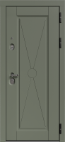 Входные двери Мирель 3К90 ЮР-30 RAL 6007 - ЮР-30 RAL 9003