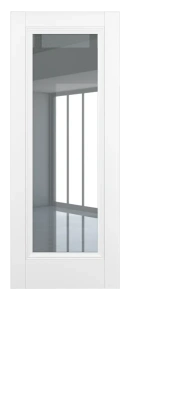 Межкомнатная дверь Неаполь ДО Baguette B3 стекло прозрачное