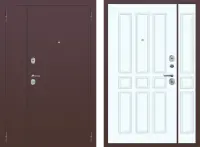 Входные двери M32 1200 металл Медный антик - ФЛ-81 Velluto Bianco AG 700