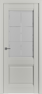 Межкомнатные двери EC2 ДО Crystal Cloud