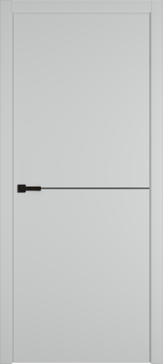 Межкомнатные двери Basic 1 нет Steel