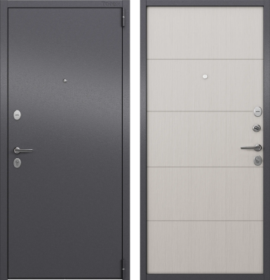 LF2 MP Темно-серый букле графит/А6-28 Лиственница белая 950*2050 R