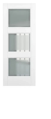 Межкомнатные двери Гранд ДО Baguette B5 Сатинато с рамкой