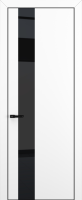 Межкомнатные двери Квалитет К3 Lacobel Black Classic Белый матовый