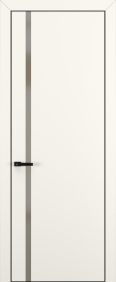 Межкомнатные двери Квалитет К1 Matelac Silver Bronze Молочный матовый