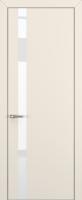 Межкомнатные двери Квалитет К2 Lacobel White Pure Матовый крем