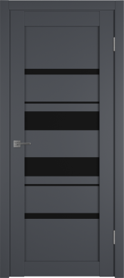 Межкомнатные двери E29 ДО black gloss Onyx
