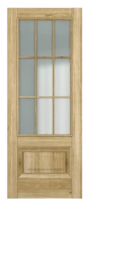Межкомнатная дверь Турин ДО Baguette АК B1 Сатинато