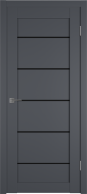 Межкомнатные двери E27 ДО black gloss Onyx
