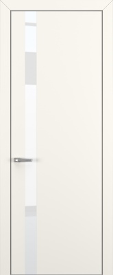 Межкомнатные двери Квалитет К2 Lacobel White Pure Молочный матовый