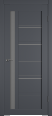 Межкомнатная дверь E38 ДО Dark cloud