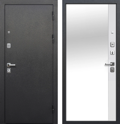 Гарда 9 Зеркало Эмалит белый