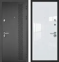 Входные двери Лика 3К90 П-32 TSBR 7021 - Без фрезеровки ZB Белый