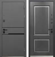 Входные двери Luxor Классика Сатин муар 7024 Сатин графит