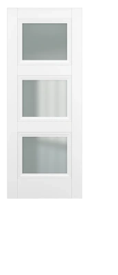 Межкомнатные двери Гранд ДО Baguette B3 Сатинато