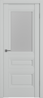 Межкомнатные двери EF3 ДО white cloud Steel
