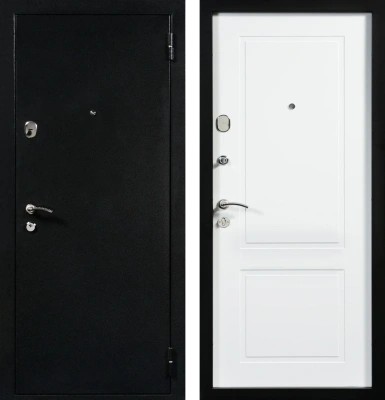 Входные двери Дрезден Нет Нет - ЮП-2 ZB Белый