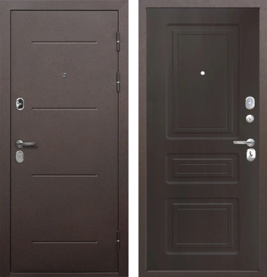 Входные двери Толстяк Медный Антик Медный антик Венге