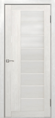 Межкомнатные двери 29S(р) Lacobel белый лак Французский дуб
