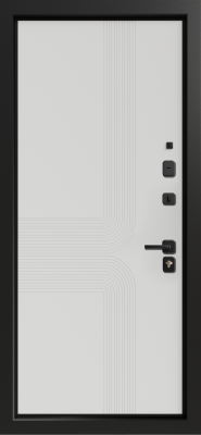 Входные двери Бионика 3К90 TOR ЮР-40 TSBR 7047 - ЮР-40 RAL 9003