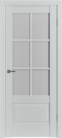 Межкомнатные двери ER2 ДО white cloud Steel
