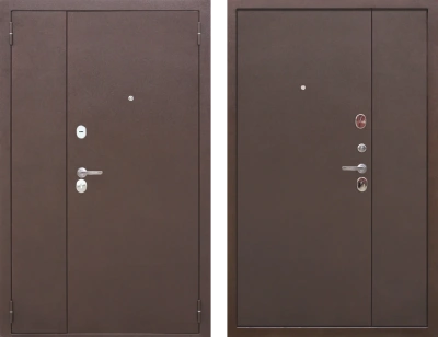 Входные двери Гарда 7.5 (двупольная) мет/мет Медный антик Медный антик